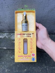 Serum Mụn Và Thâm Linh Chi Vàng Vip 25ml