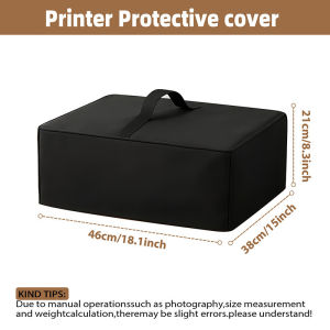 Printer Cover Dustproof Waterproof Anti Static Universal for Office Home Desk 3 Sizes Available