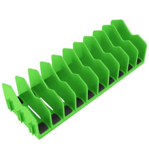 GORGE 10-Slot Pliers Cutters Rack ABS Non-Slip Rubber Base Wrench Storage Rack Multifunctional Drawer Toolbox Organizer Tool Organizer Fit 3”