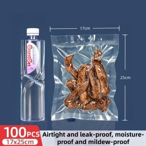 Vacuum Sealer Bags 100Pcs BPA Commercial Grade Food Storage Bags for Sous Vide Fresh Keeping