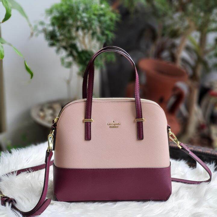 Kate spade maroon on sale purse