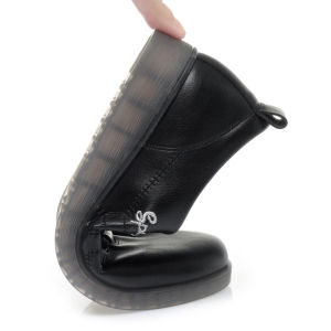 Bán Buôn Giày Mẹ Giày Đơn Mùa Xuân Và Mùa Thu Phong Cách Mới Phong Cách Hàn Quốc TRUNG NIÊN Gót Thấp Đế Gân Giày Bệt Thường Ngày Giày Da Nữ