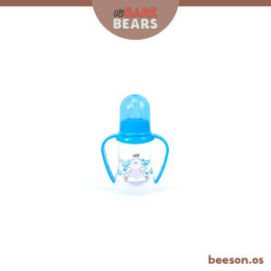 We Bare Bears 4oz/125ml Botol Susu Bayi / Standard Slim Neck Baby Feeding Milk Bottle With Handle BPA Free 30409 WBB