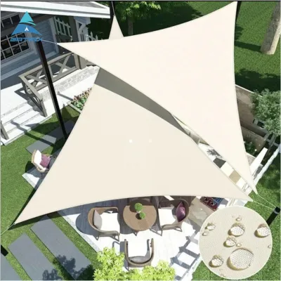 Tenda kanopi awning taman bentuk segitiga ukuran custom meter Bahan D300