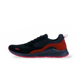 NAZ DYLAN 2 - Sepatu Sneakers Pria Kasual Sport & Jogging Hitam Kom Sepatu Running Santai Pria LOKAL