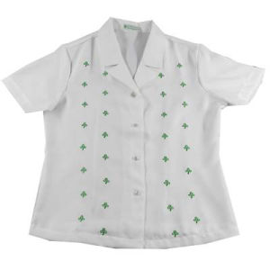 ORIGINAL GSP RINNA WHITE BLOUSE ALTERNATE UNIFORM