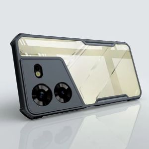 Soft TPU Casing For Tecno Pova 5 Pro Pova 5Pro Pova5 Pova5Pro 5G 2023 Phone Case Transparent Shockproof Anti Drop Heavy Duty Clear Acrylic Back Cover
