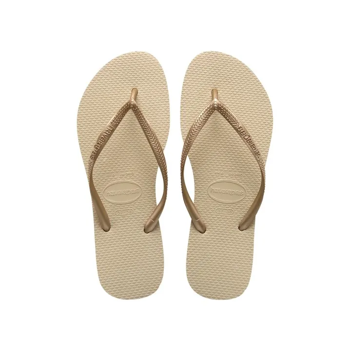 Havaianas silver slim flip flops online