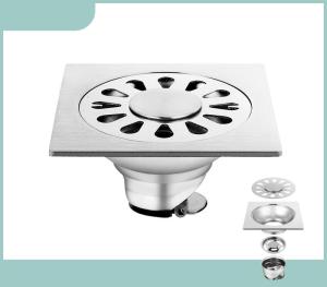 Saringan Got Full Stainless SUS 304 TEBAL l Floor Drain l Saringan Got Air Kamar Mandi