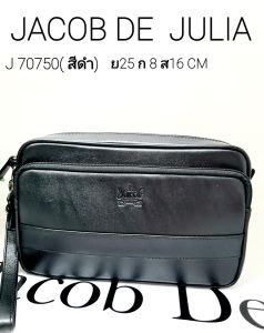 Jacob De Juliaกระเป๋าหนีบ/คล้องแขน/หนังแท้ J 70750 สำหรับคุณผู้ชายที่ชอบหนังแท้