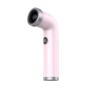 OUTOPEN Digital Screen Bladeless Handheld Hair Dryer Type C Interface Curved Design High-Speed Turbine Fan Turbo Speed 3000mAH Battery Rechargeable Handheld Fan Travel Use