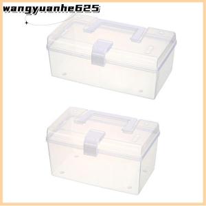 [WYH Store] 👗 Plastic Storage Box Box Organizer Multi-Functional Portable Cabinet Family Emergency Kit Box With Handle
