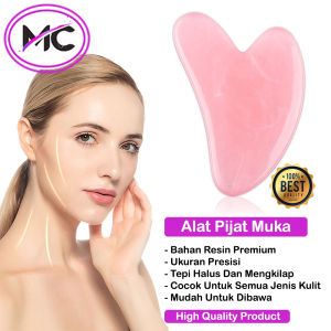 Alat Pijat Wajah Gua Sha Pemijat Terapi Tubuh Muka Facial Massager Tool Guasha