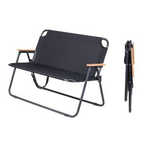 Aluminium Folding 2-Seater Chair Lightweight Portable Outdoor Picnic & Camping Chair Outdoor Folding Chair Beach Chair