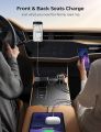Car Charger USB C Adapter 45W 4-Port USBC Car Charger for iPhone 16 Fast Charging. 