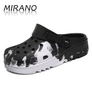 Platform Sandals for Women and Men Camouflage Slippers Non-Slip Beach Sandals Soft