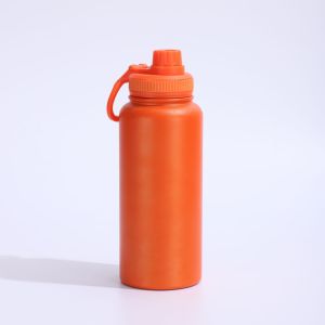 32oz Tumbler Thermos Stainless Steel Water Bottle Straight Drink Outdoor Sports Bottle Mug Tumbler for Hot and Cold Portable Stainless Steel Water Cup Large Capacity Accompanying Cup