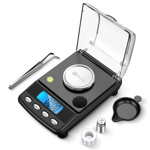 Brifit 0.001g / 20g Cân kỹ thuật số bỏ túi chính xác Miligram Cân điện tử Cân đồ trang sức nhỏ Cân có nhíp cân hiệu chỉnh Chảo cân Màn hình LCD USB Powered