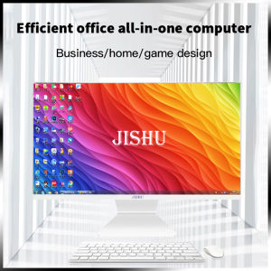 JISHU Desktop Computer All-in-one | 5G WiFi Intel Core i5-2520 16G Ram 512G Solid-state Hard Disk Windows 10 System Minimalist-Advanced Home Computer with Wireless Keyboard Mouse