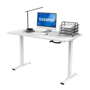 FlexiSpot H1 Manual Standing Adjustable Desk Hand Cranking Desk Frame ONLY