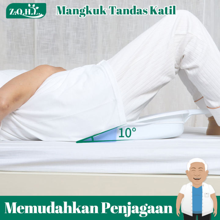 MEDYEZQT Bedpan for the elderly in bed, elderly people lying down at