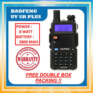 ( Free Bubblewrap ) HT UV5R Bofeng Handy Talkie - HT Handy Talky Walkie Talkie UV5R Radio Komunikasi by KEDAI REJEKI