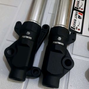 Bottom Tabung Shock Depan FastBikes Full CNC Warna Honda PNP Beat/Vario 110/125/150/Scoopy