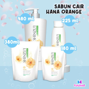 SHINZUI Lightening Body Cleanser | Sabun Cair Shinzui | Body Wash 480ml 380ml 225ml 180ml (BPOM)