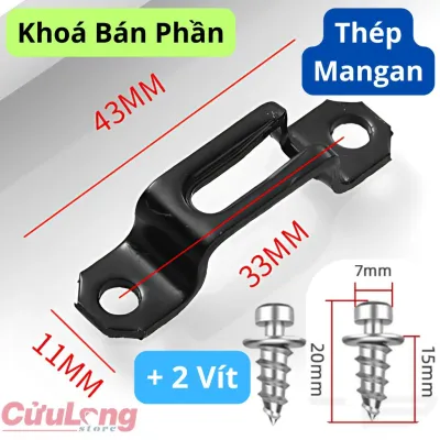Chốt Âm Kệ Gỗ Khoá Liên Kết Nối Ván Kệ Tủ Vô Hình Bằng Thép Inox Chống Rung Chắc Chắn An Toàn