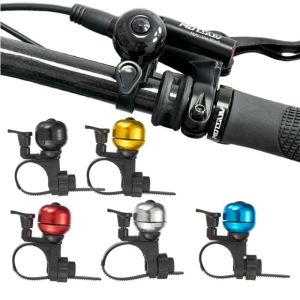 A5TG Đen đỏ xanh dương vàng Chuông báo động xe đạp Hợp  nhôm Trọng lượng nhẹ Chuông hoài cổ Bền Còi lớn
