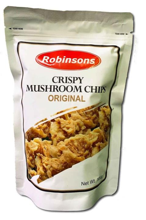 Robinsons Crispy Mushroom Chips Original 100g | Lazada PH