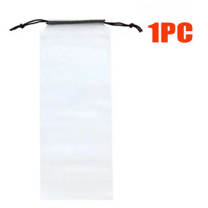 10 PCS EVA Frosted Translucent Umbrella Storage Bag Waterproof Home Drawstring Organizer Umbrella Packing