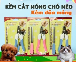 Kềm cắt móng kèm dũa cho chó mèo (size dưới 5 kg)