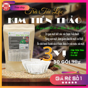 Trà túi lọc kim tiền thảo 90g (30góix3g) Hỗ trợ điều trị gan mật kết sỏi sỏi thận tiểu buốt điều trị sỏi niệu sỏi mật...