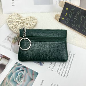 Fashion Women Wallet Mini Coin Purse Soft PU Leather Card Holder Money Bag Zipper Closure
