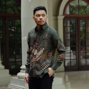 Couple Gamis Amara Widbatik Dres Seragam Brukat Modern Terbaru 2024
