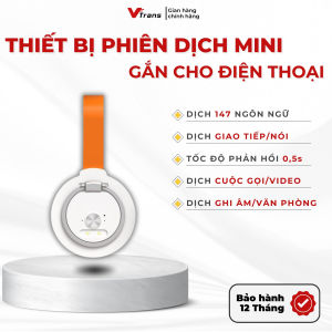 Thiết Bị Phiên Dịch Mini AI LINGOTALK Biến Điện Thoại Thành Máy Phiên Dịch Cầm Tay Hỗ Trợ 142 Ngôn Ngữ