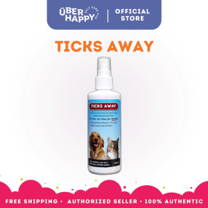 Ticks Away (1x100ml) for Dogs & Cats