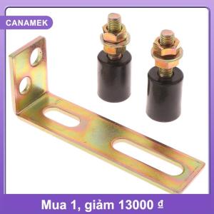 【CANAMEK】 1 Bộ hướng dẫn bánh xe Patio cửa theo dõi hướng dẫn con lăn cửa trượt hướng dẫn con lăn với l-trụ cột Khung điều chỉnh đôi Nylon con lăn