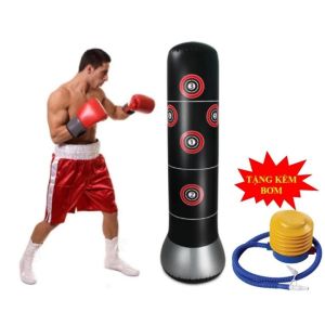 Trụ Đấm Bốc Bơm Hơi Tự Cân Bằng Cho Bé Bao Cát Đấm Bốc Trẻ Em Đồ Chơi Boxing Vận Động