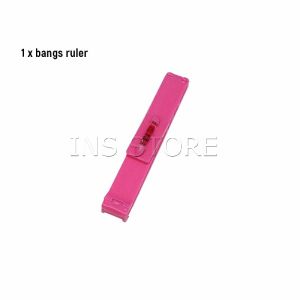 INS เครื่องมือตัดผม DIY ไม้บรรทัดวัดระดับผมหน้าม้า ตัดผมหน้าม้า haircut tool