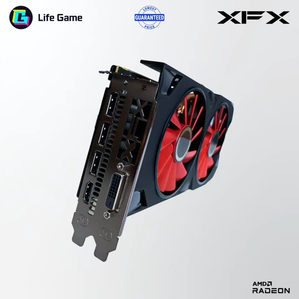 XFX RX 580 8GB Graphics Cards AMD Radeon RX580 4GB 2304SP Video Screen  Cards GPU Desktop