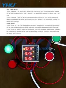JZF-10 Forward and Reverse Time Relay 220V Adjustable Duration Motor Automatic Controller 0.01S-999H