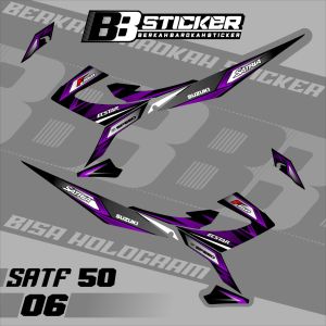STRIPING VARIASI NEW SATRIA FU 150 BISA HOLOGRAM REDBULL SATRIA FU FACELIFT  SATF 50