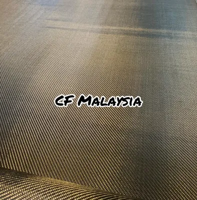Kain Carbon Fiber Fabric / Carbon Fiber Fabric / Kain Carbon Twill 240gsm Plain 240gsm 200gsm CF Malaysia Premium