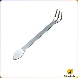 Naukaha【Ready in Stock】 Stainless Steel Gardening Rake Weeding Uprooting Tool Dual Purpose Shovel 1 Piece