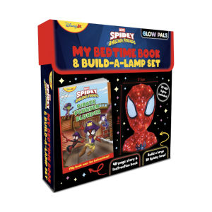Disney Stitch Set Glow Pals Bedtime Book & Build A Lamp Box Set