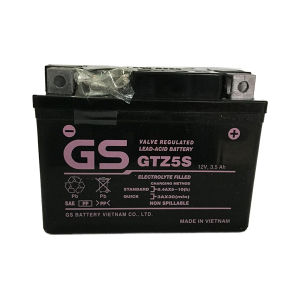 Ắc quy khô GS GTZ5S 35Ah Wave RS Rsx Rsv S Nouvo456 Airblade110 Hayate X-Bike SKY Exciter Luvias Cub acquy Yuasa