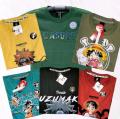 6 PCS KAOS ANAK BAHAN SEMI KATUN UKURAN XXS/L XS/XL S/XXL Fashion Pakaian. 