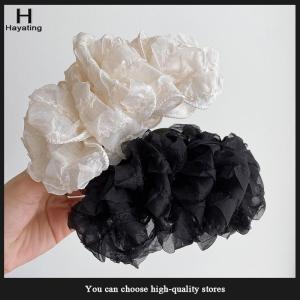 Hayating Versatile Fluffy Hair Clip For Women Girls Sweet Bow Large Hair Claw High Horse Tail Shark Clip Fashion Hair Accessories Gifts